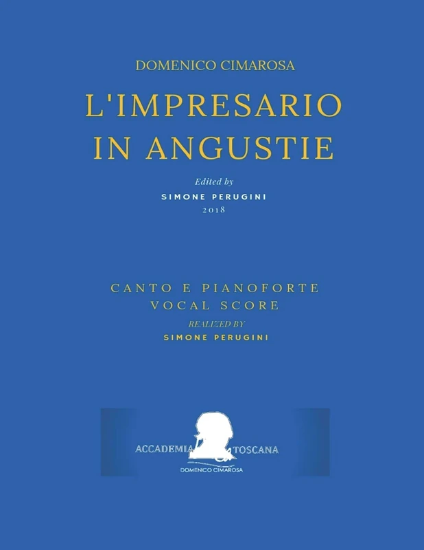Cimarosa: L'impresario in angustie: (Riduzione canto e pianoforte - Vocal Score): 6 (Edizione Critica Delle Opere Di Domenico Cimarosa) - Image 1