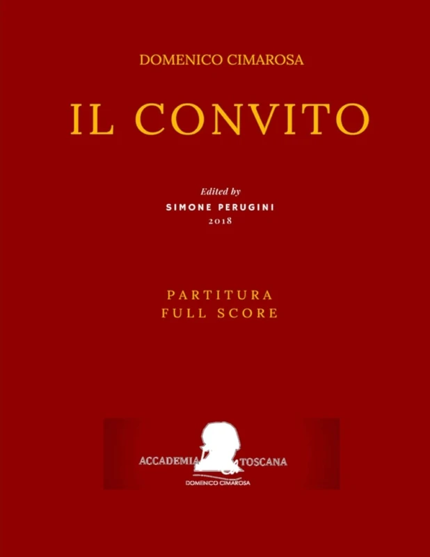 Cimarosa: Il convito (Partitura - Full Score) - CREATESPACE