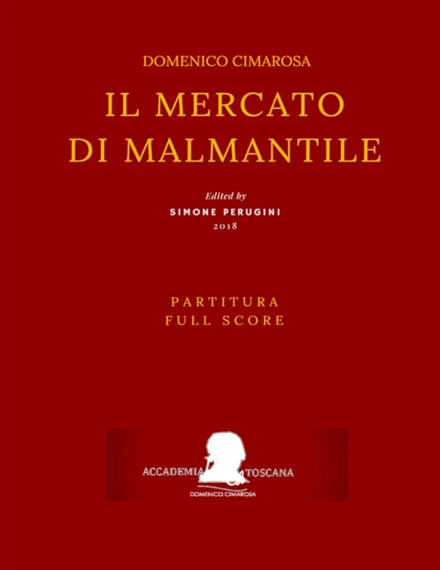 Cimarosa: Il mercato di Malmantile - Full Score Partitura