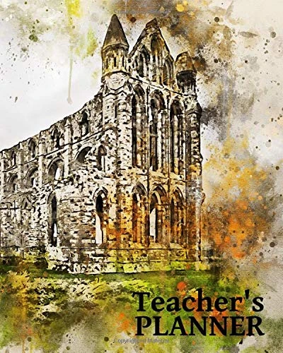 Teacher's Planner: Stay Organized, Plan and Track All Class Details With This Full-Color Planner For 2018-2019 Includes 2-Page Per Week Scheduler - The Lessons Of History - Matte Finish