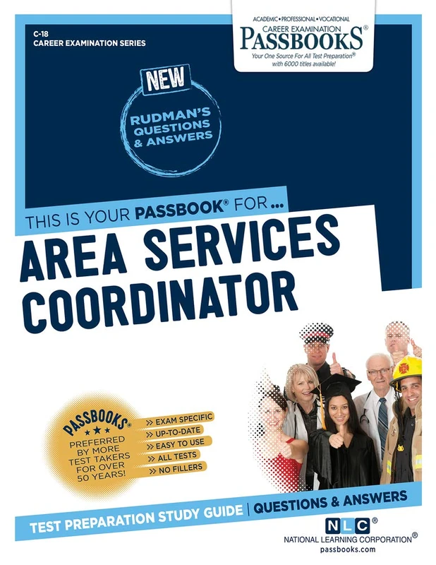 Area Services Coordinator: Passbooks Study Guide (Career Examination, 18)