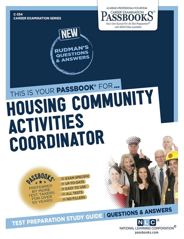 Housing Community Activities Coordinator: Passbooks Study Guide (Career Examination, 334)