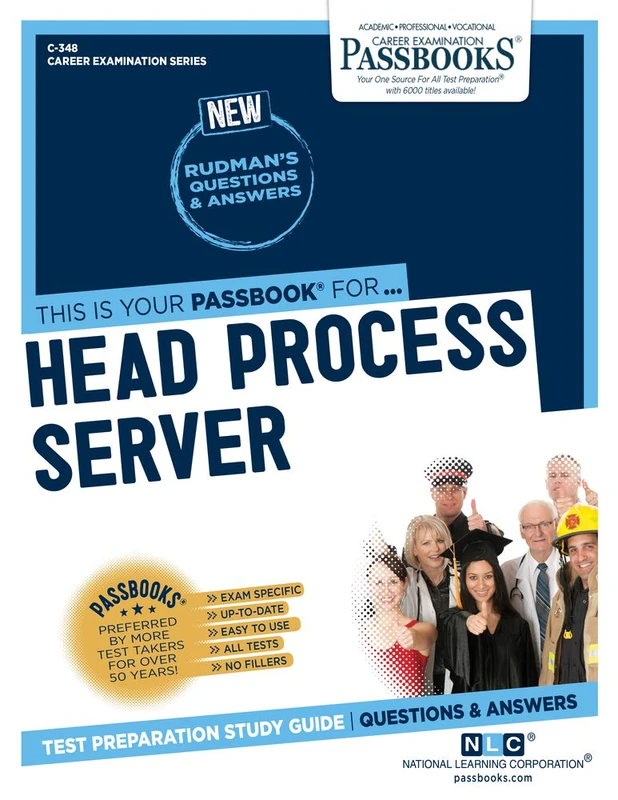 Head Process Server: Passbooks Study Guide (Career Examination, 348)