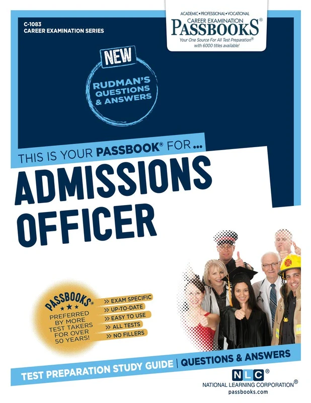 Admissions Officer: Passbooks Study Guide (Career Examination, 1083)