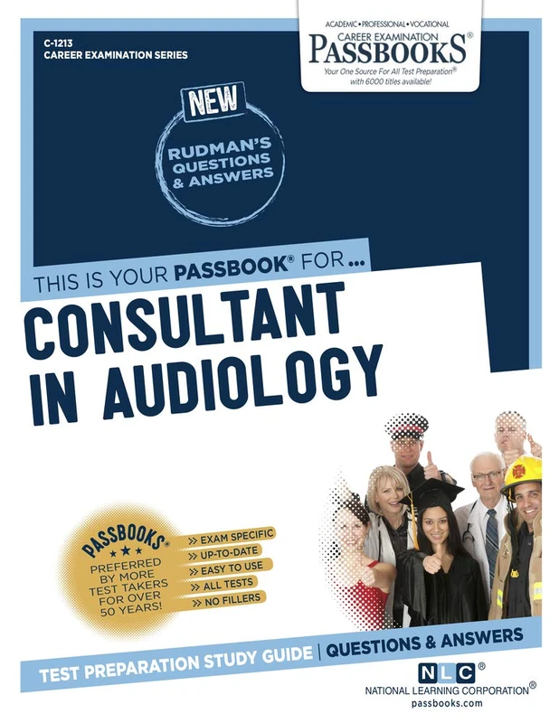 Consultant in Audiology: Passbooks Study Guide (Career Examination, 1213)
