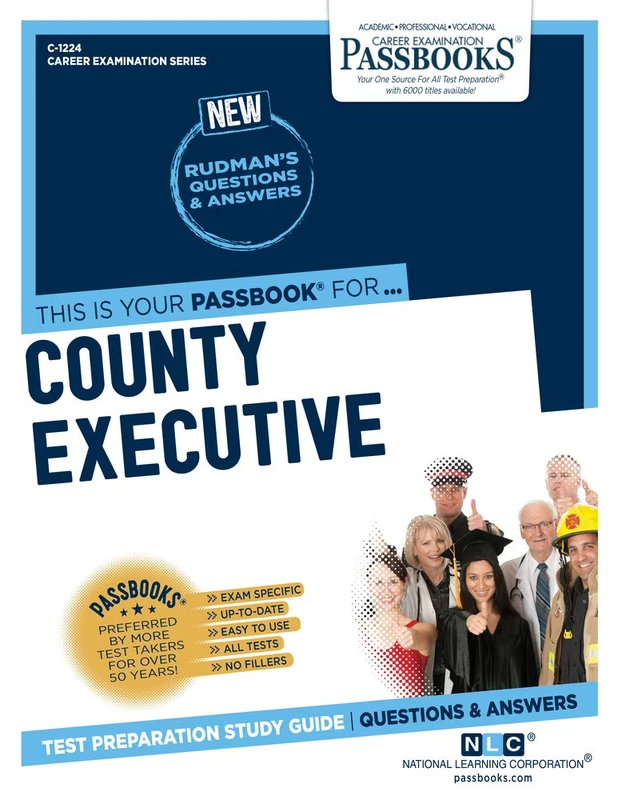 County Executive: Passbooks Study Guide (Career Examination, 1224) - Image 1