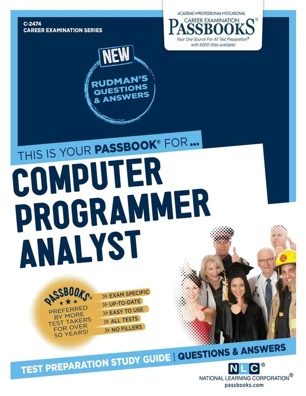 Computer Programmer Analyst: Passbooks Study Guide (Career Examination, 2474)