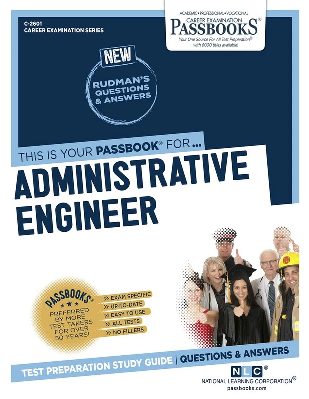 Administrative Engineer: Passbooks Study Guide (Career Examination, 2601)