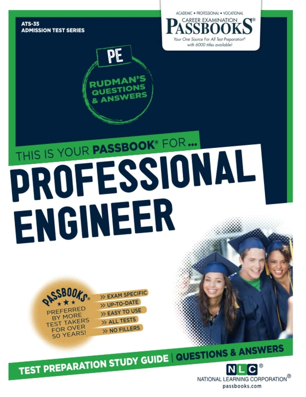 Professional Engineer (PE): Passbooks Study Guide (Admission Test Series, 35)
