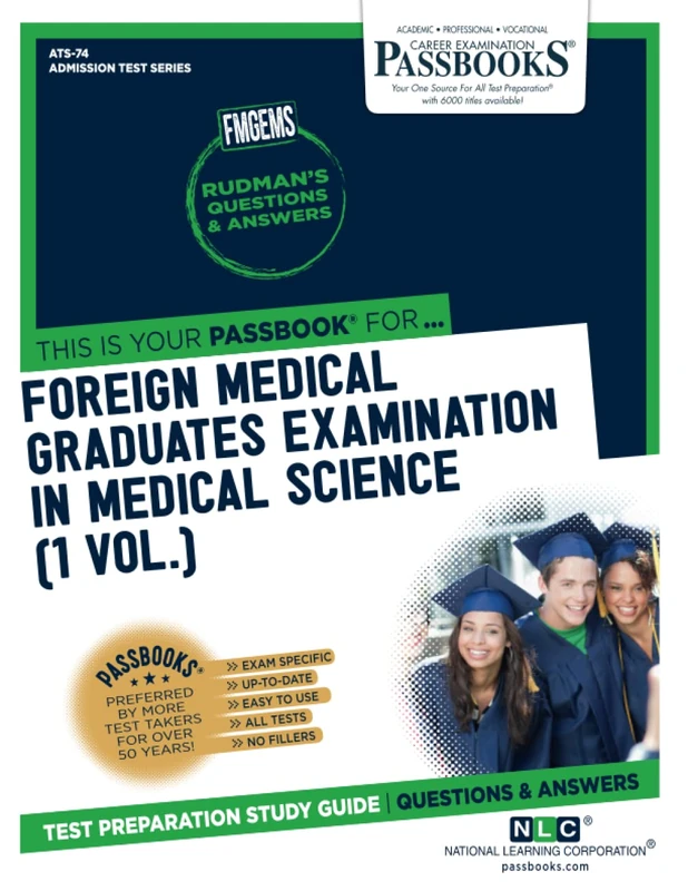 Foreign Medical Graduates Examination In Medical Science (FMGEMS) (1 Vol.): Passbooks Study Guide (Admission Test Series, 74)