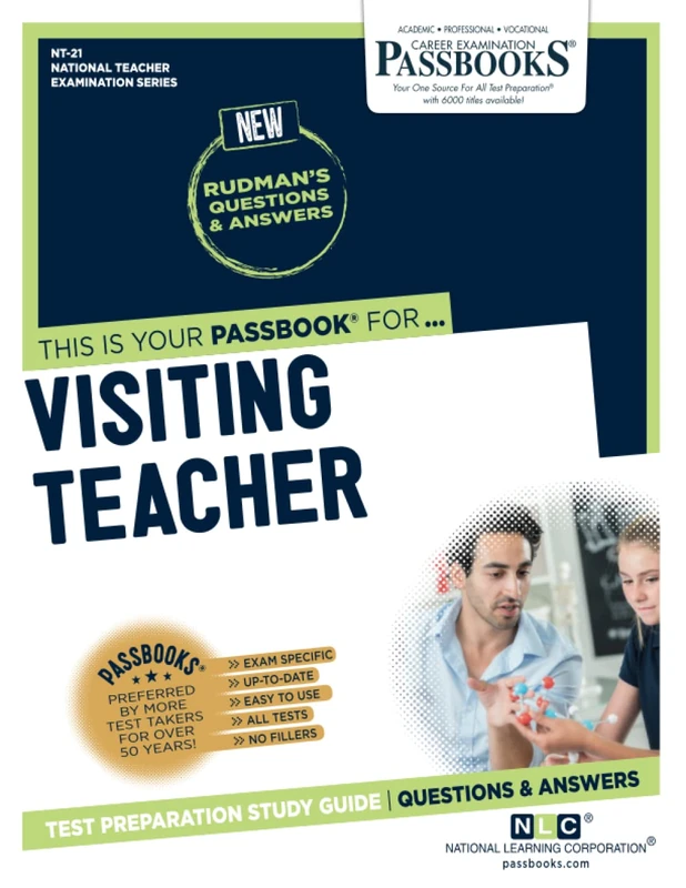 Visiting Teacher: Passbooks Study Guide (National Teacher Examination, 21)