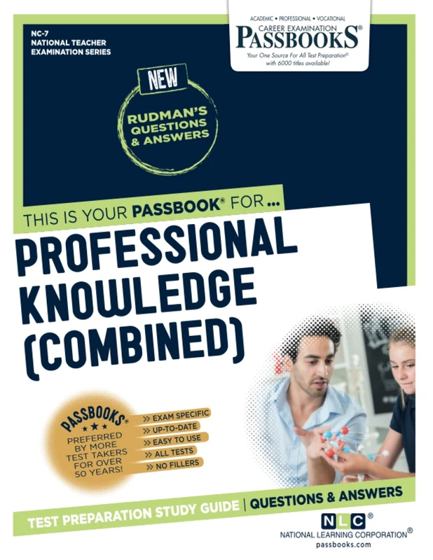 Professional Knowledge (Combined): Passbooks Study Guide (National Teacher Examination)