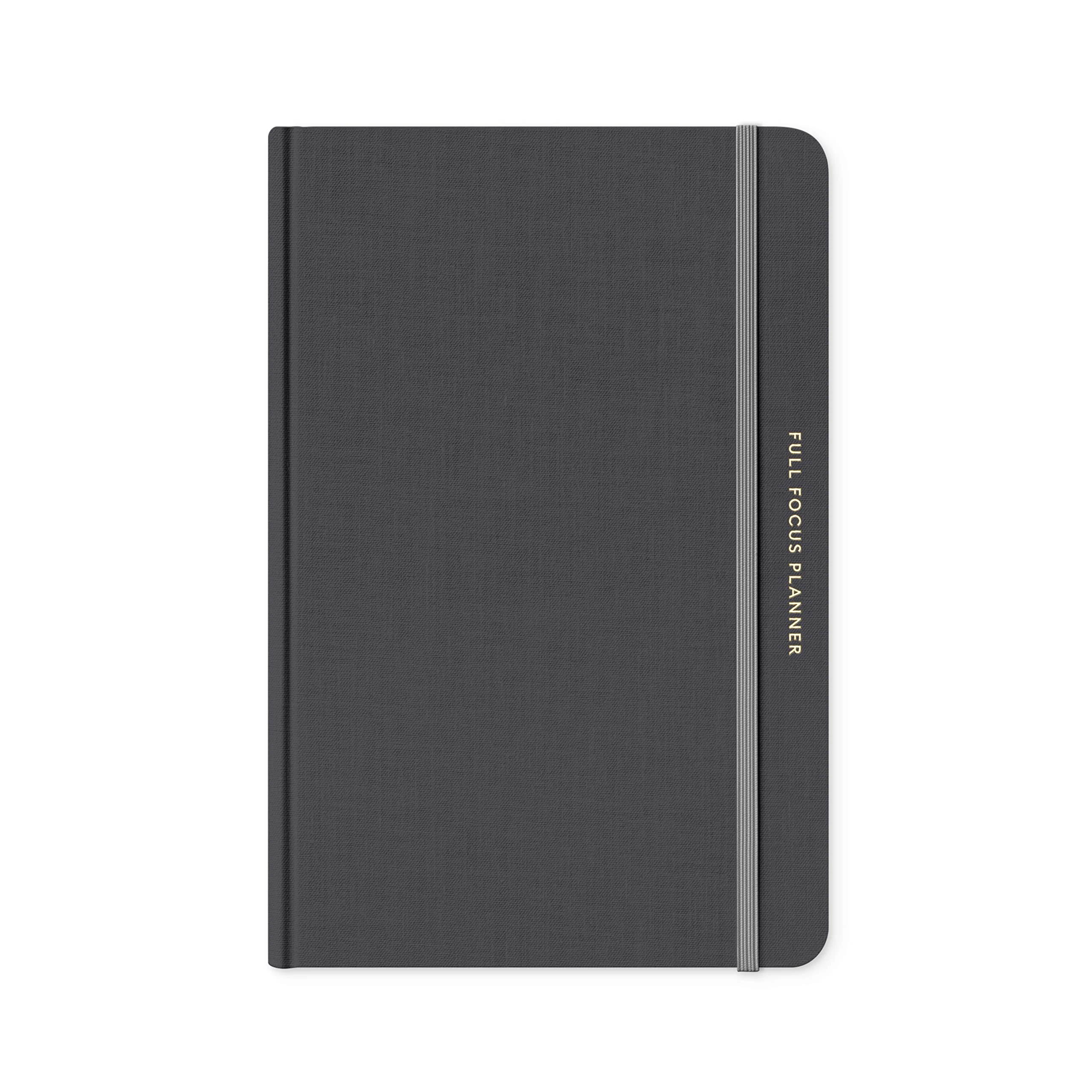 Full Focus Gray Linen Planner by Michael Hyatt - The #1 Daily Planner to Increase Focus, Eliminate Overwhelm, and Achieve Your Biggest Goals - Hardcover