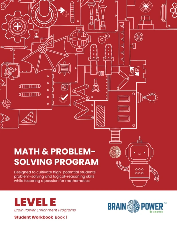 Brain Power Enrichment - Math & Problem-Solving Program - Level E - Book 1: Student Workbook - Image 1