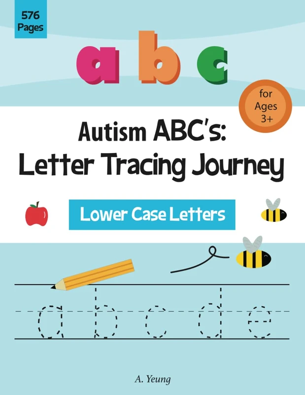 Autism ABC's: Letter Tracing Journey: Lower Case Letters