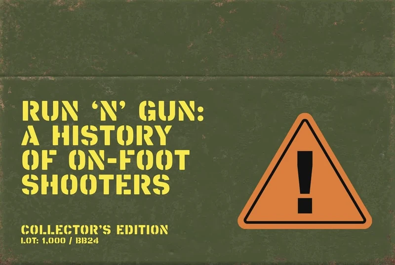 Run ‘n’ Gun: A Guide to On-Foot Shooters (Collector's Edition) | Retro Gaming Book by Bitmap Books