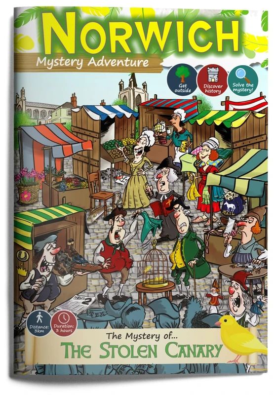 The Mystery of The Stolen Canary: Norwich Treasure Hunt