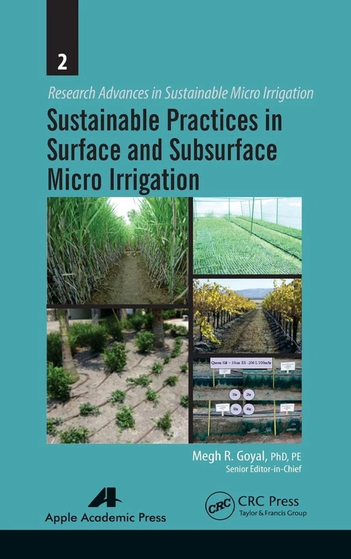 CRC Press Sustainable Micro Irrigation Research Book - Image 1