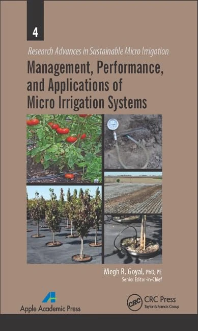CRC Press Micro Irrigation Systems Research Advances Book