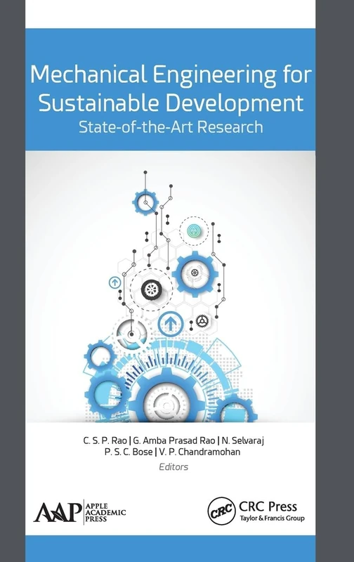 CRC Press Mechanical Engineering for Sustainable Development