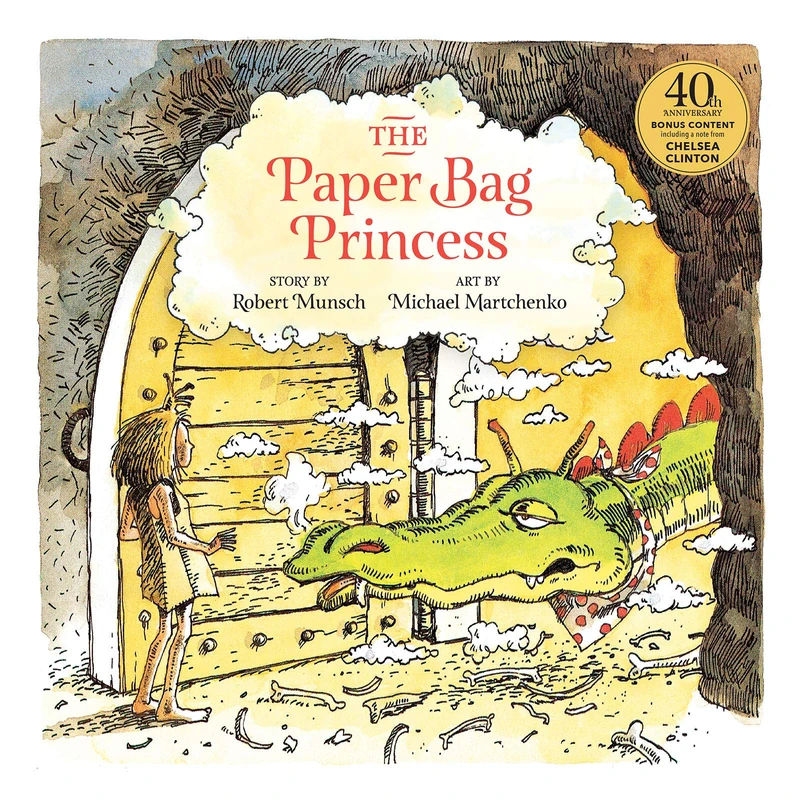 The Paper Bag Princess 40 Anniv. Edn 5c Signed Carton - Image 1