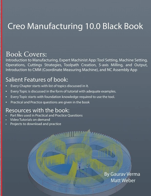 Creo Manufacturing 10.0 Black Book - Image 1