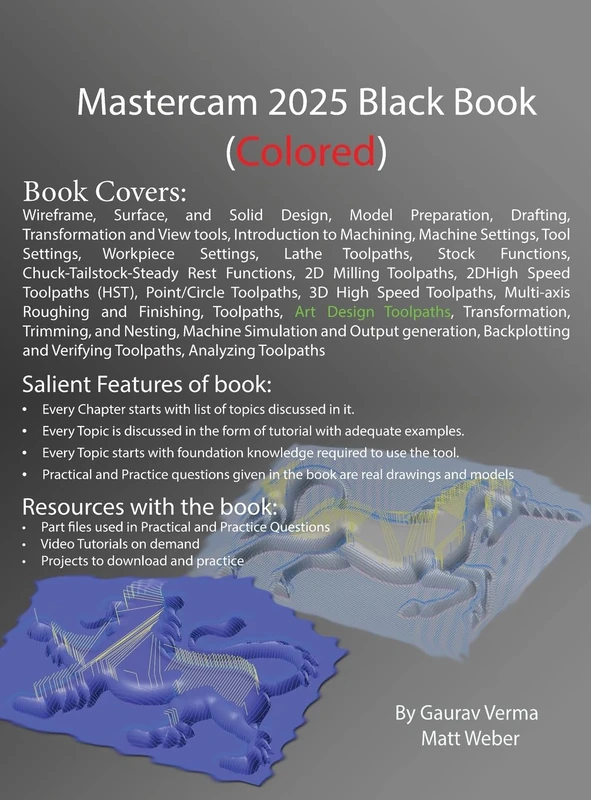 Mastercam 2025 Black Book: (Colored)