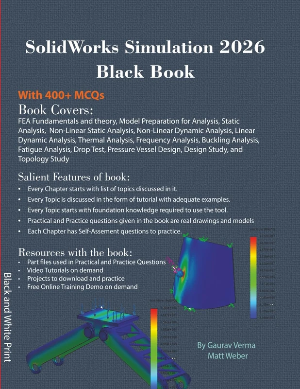 SolidWorks Simulation 2026 Black Book