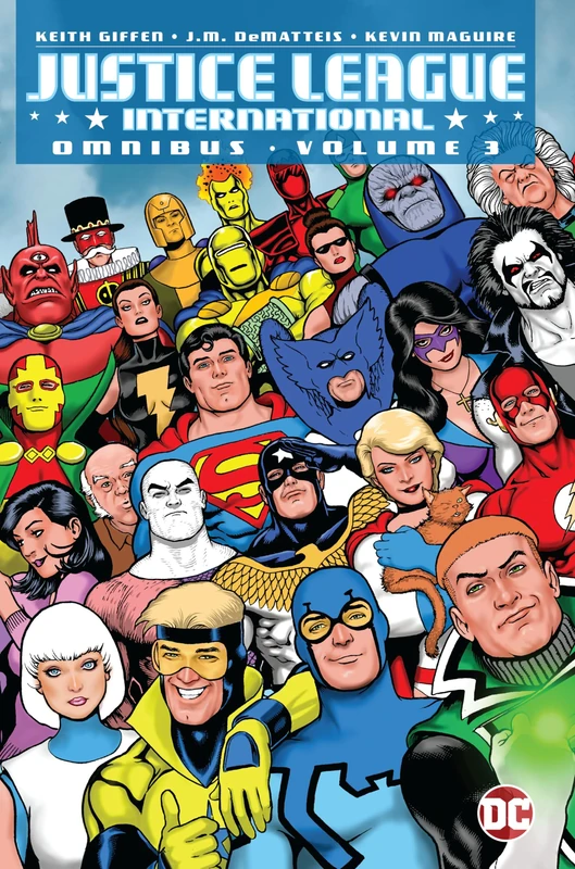 DC Comics Justice League International Omnibus 3 Hardcover - Image 1