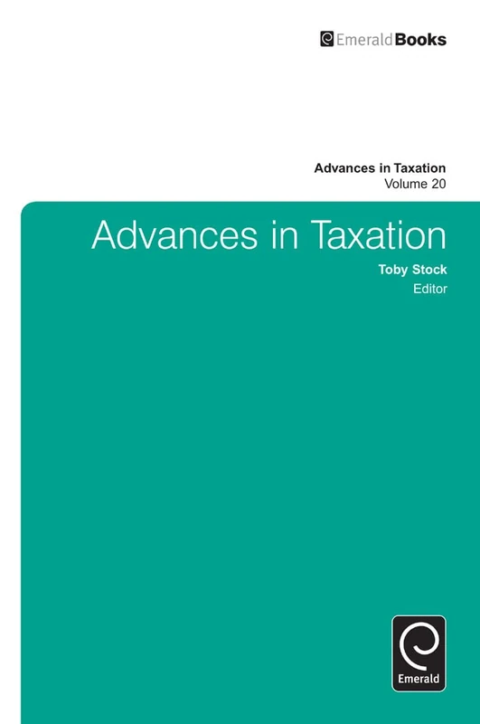 Advances in Taxation: 20