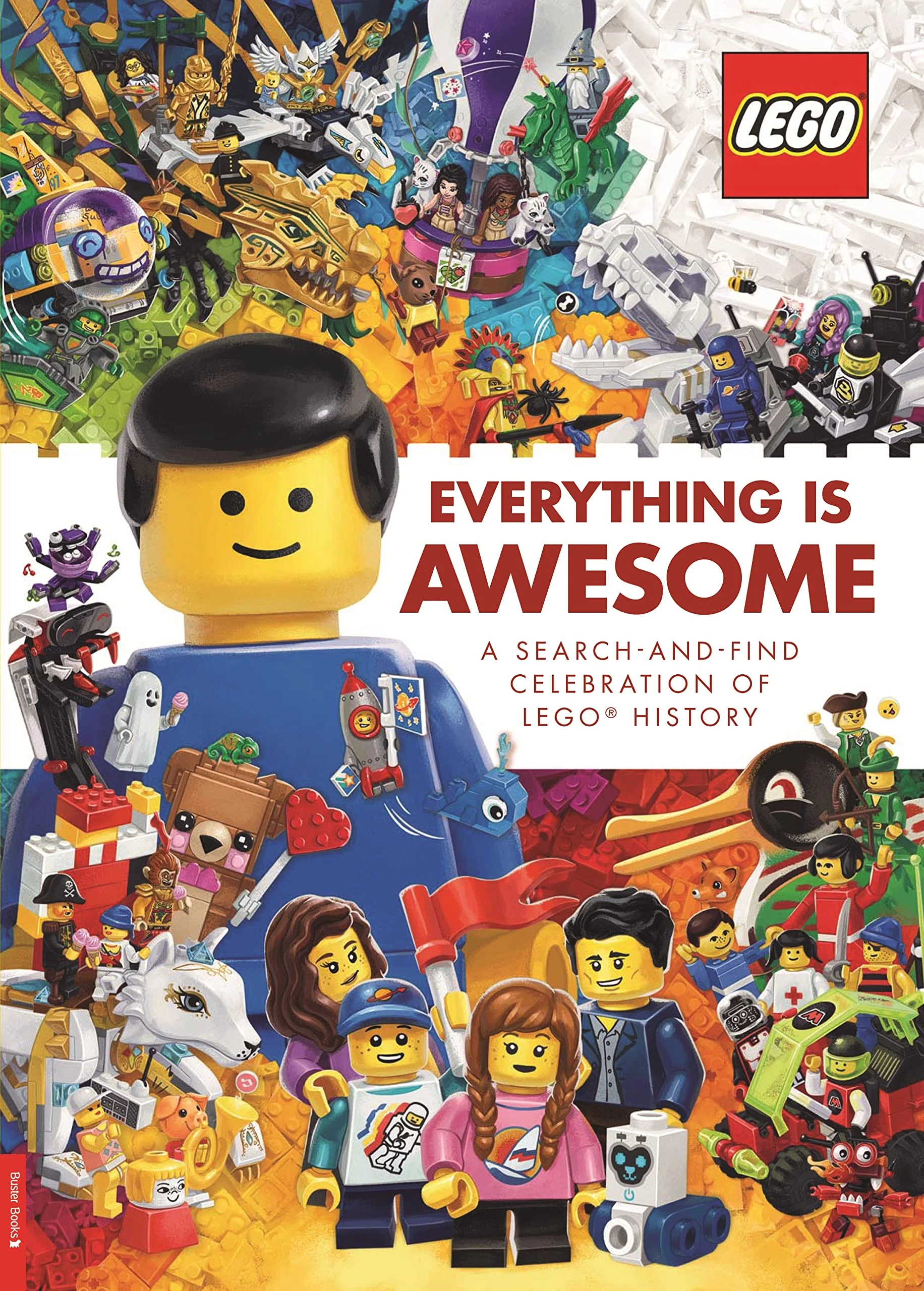 LEGO® Books: Everything is Awesome: A Search and Find Celebration of LEGO® History (LEGO® Search and Find)