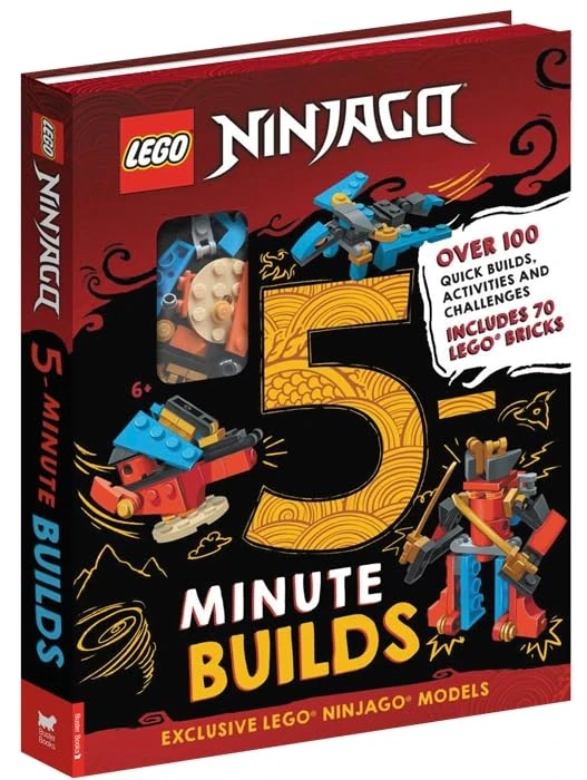 LEGO® NINJAGO®: Five-Minute Builds (with 70 LEGO bricks) (LEGO® 5-Minute Builds Activity Box)