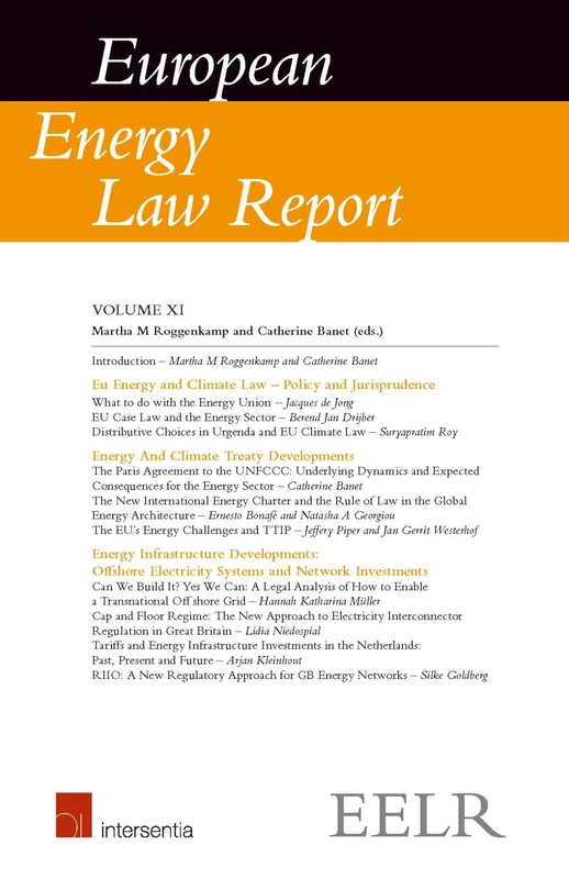 European Energy Law Report XI 2017