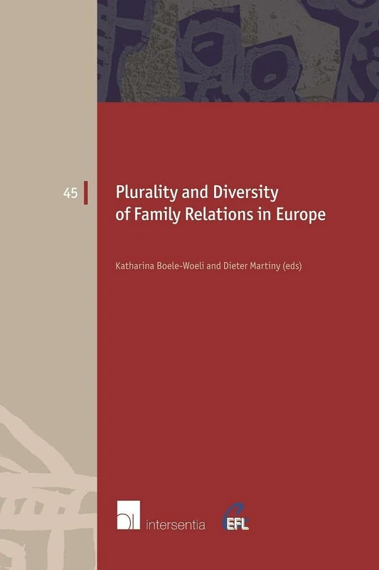 Intersentia Plurality and Diversity of Family Relations Vol 45