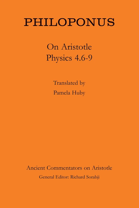 Bristol Classical Press - Philoponus: On Aristotle Physics