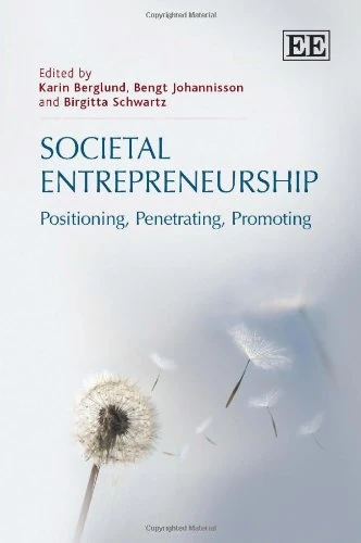 Societal Entrepreneurship - Edward Elgar Publishing Book