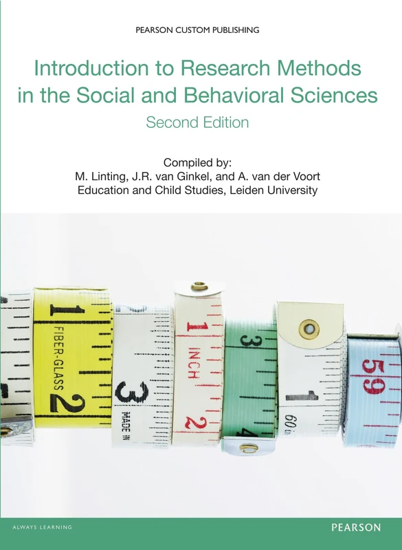 Introduction to Research Methods in the Social and Behavioral Sciences: Education and Child Studies, Leiden University