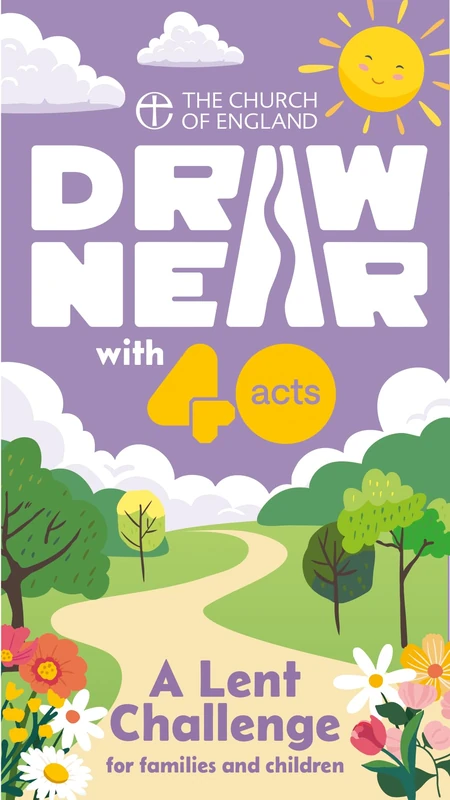 Draw Near Child pack of 50: A Lent challenge for families and children with 40acts
