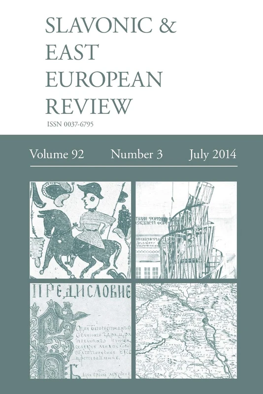 Slavonic & East European Review (92: 3) July 2014