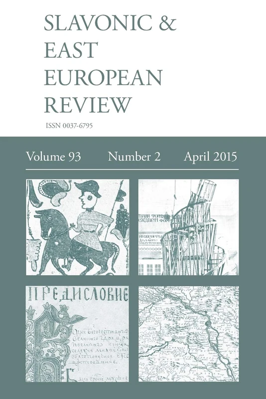 Slavonic & East European Review (93: 2) April 2015
