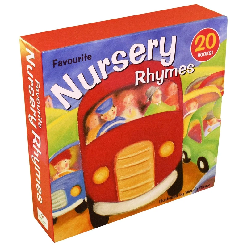 20 Favourite Nursery Rhymes - 20 Book Box Set (Old MacDonald, Twinkle, Twinkle Little Star, The Wheels on the Bus … If You're Happy and You Know it, Round and Round the Garden): 20 Book Set