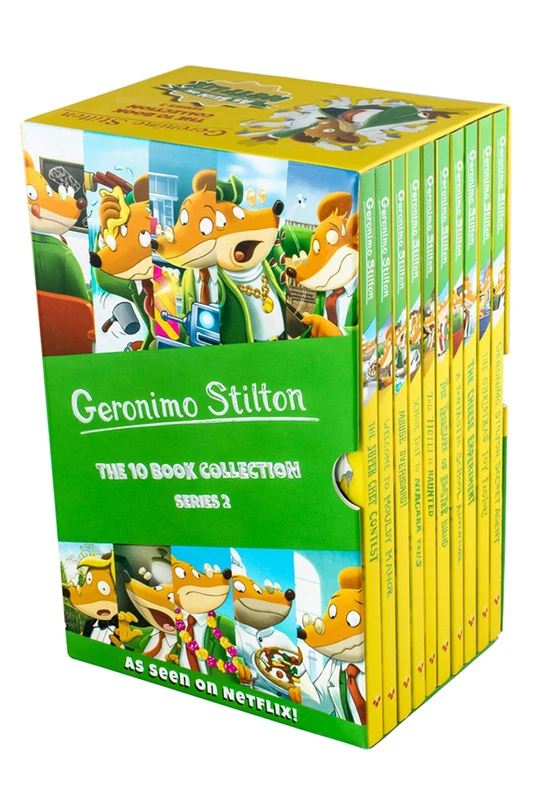 Sweet Cherry Geronimo Stilton: The 10 Book Collection Set