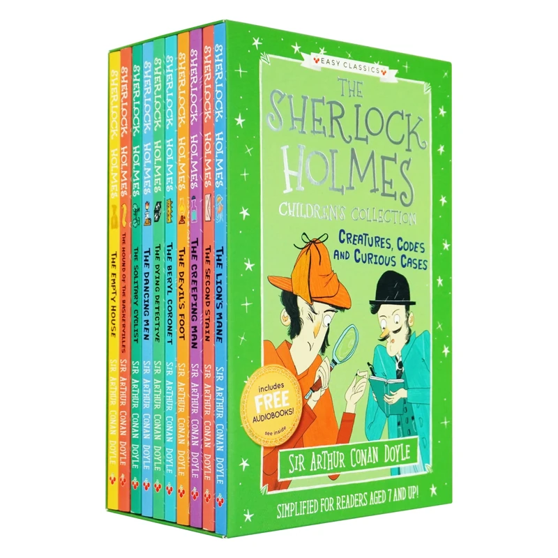 The Sherlock Holmes Children's Collection: Creatures, Codes and Curious Cases (Easy Classics) 10 Book Box Set: 3