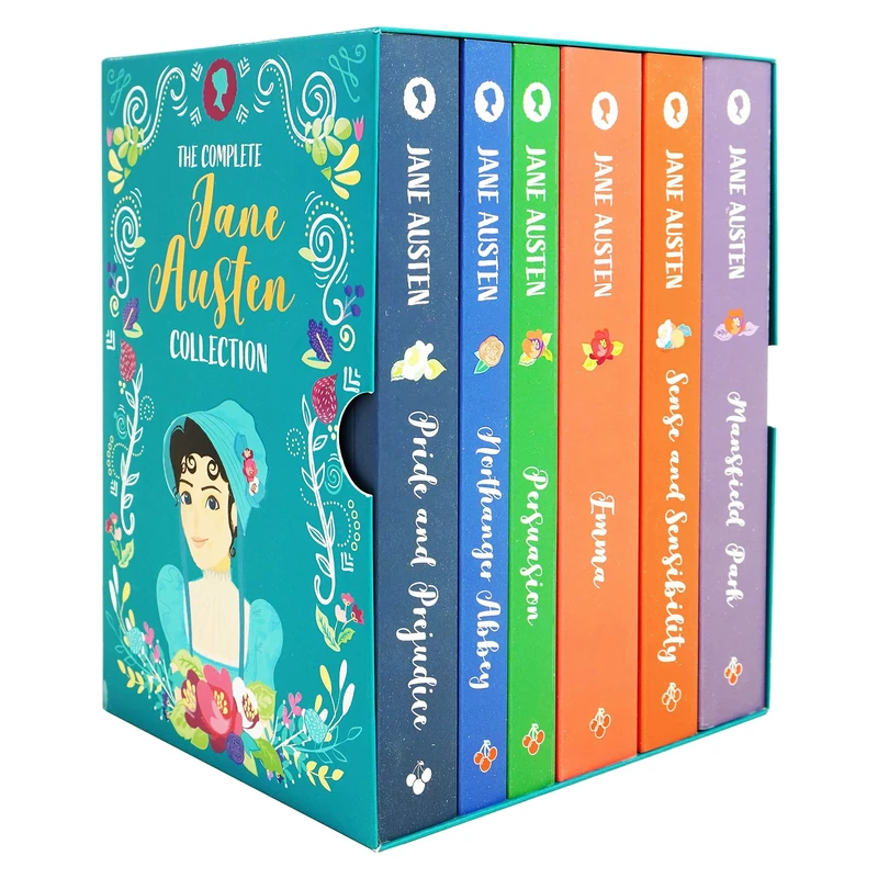 The Complete Works of Jane Austen 6 Books Collection Box Set (Northanger Abbey, Emma, Pride and Prejudice, Sense and Senesibility, Persuasion & Mansfield Park)