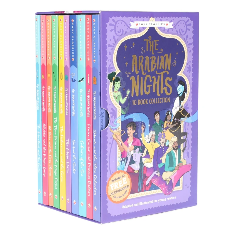 The Arabian Nights Children's Collection (Box Set of 10 Books) - Abridged for Ages 7+ (The Arabian Nights Children's Collection (Easy Classics))