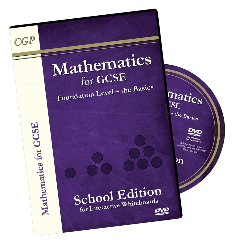Maths for GCSE, Foundation Level - the Basics: School Edition for IWBs - DVD-ROM (A*-G Resits)