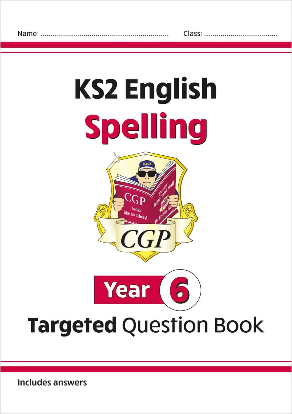KS2 English Year 6 Spelling Targeted Question Book (with Answers): great for SATS practice (CGP Year 6 English)