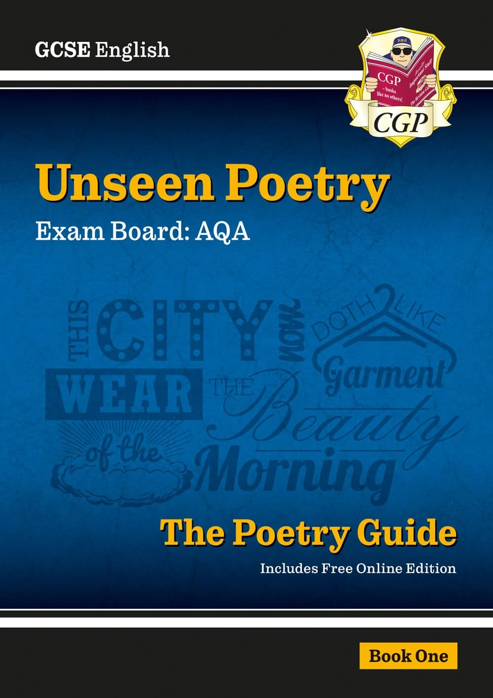 GCSE English AQA Unseen Poetry Guide - Book 1 includes Online Edition (CGP GCSE English 9-1 Revision)