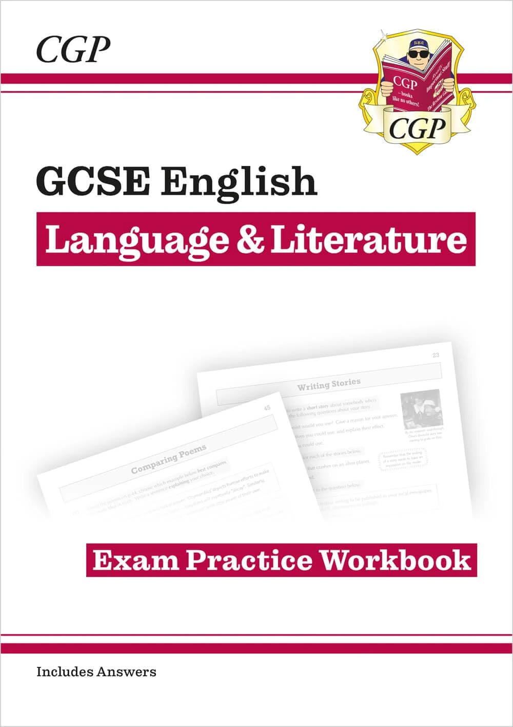 GCSE English Language & Literature Exam Practice Workbook (includes Answers): for the 2026 and 2027 exams (CGP GCSE English)