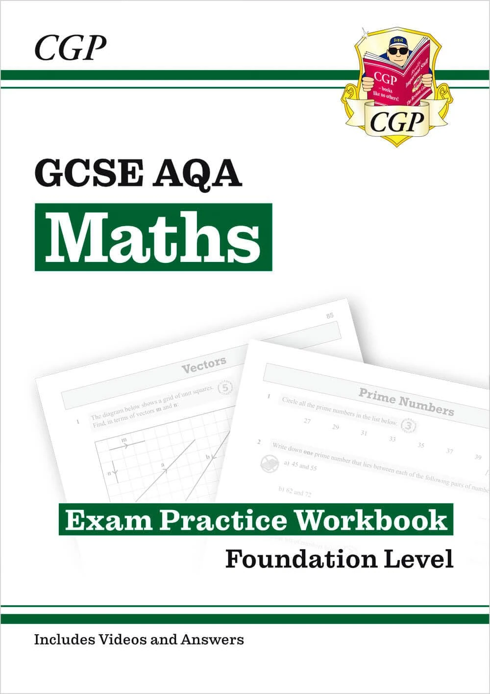 GCSE Maths AQA Exam Practice Workbook: Foundation - includes Video Solutions and Answers: for the 2026 and 2027 exams
